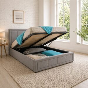 Gia Ottoman Storage Bed - Optional Mattress