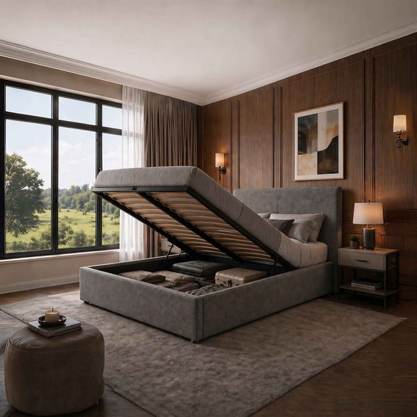 Selena Ottoman Storage Bed - Optional Mattress