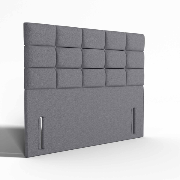 Madrid Floor Standing Upholstered Fabric Headboard