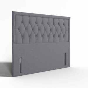 Venice Floor Standing Upholstered Fabric Headboard