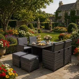 Nova Garden Dining Set - 9pc